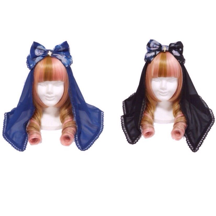 Angelic Pretty Cecilia Cross Long Veil Head and 50 similar items 