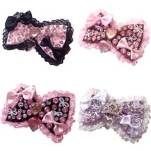 Ruby Rose Shibuya Ageha Barrette Head Bow Gyaru Lolita Kawaii Japanese F... - £35.97 GBP