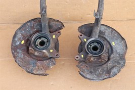 95-02 TACOMA Front Spindles Knuckles NON ABS Manual Locking Hubs Set L&R image 6