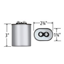 Mars 35.0 uF +/-6% 370/440V AC/B Oval Run Capacitor Replaces 325P356H37C... - $33.35