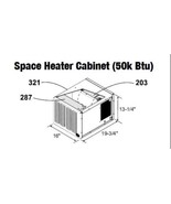 Central Boiler (COMPLETE) Space Heater Cabnet (50k Btu) - £478.82 GBP