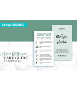 Car Diffuser Care Card Template - £6.36 GBP