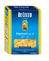De Cecco pasta Rigatoni - 6 pieces x 1 Lb (453gr) - £28.41 GBP