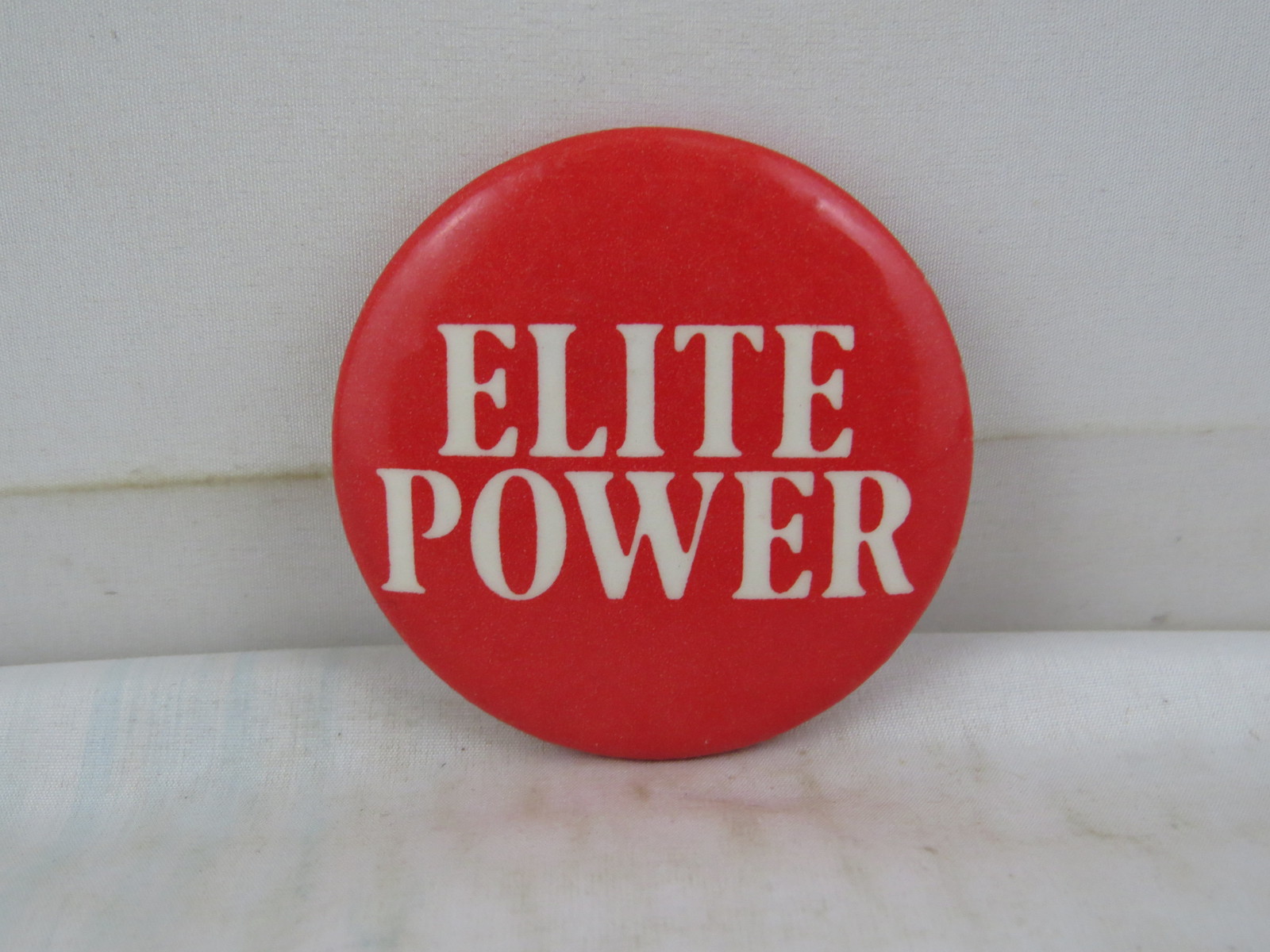 Vintage Canadian Politcal Pin - Elite Power Liberal Party - Celluloid Pin  - $15.00