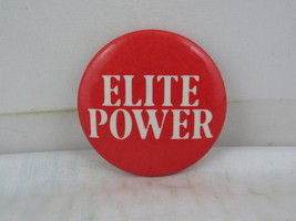 Vintage Canadian Politcal Pin - Elite Power Liberal Party - Celluloid Pin  - $15.00