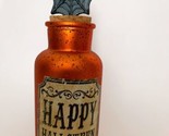 Happy Halloween Potion Orange bottle Halloween Decor Walgreens Exclusive - $27.71