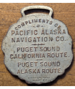 Pacific Alaska Navigation Co. Steamship Line Puget Sound - California Wa... - $47.79 CAD