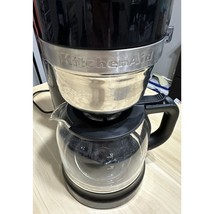 KitchenAid KCM1204OB 12 Cup Coffee Maker One Touch Brewing - Onyx Black Tested - £26.85 GBP