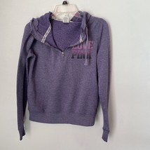Victoria Secrets Purple pull over hoodie- Pink-size XS - £6.15 GBP