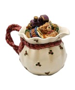 Fitz and Floyd Teapot Old World Santa’s Bag of Toys 42 OZ VTG 1994 - $37.99