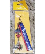 Disney Hong Kong Disneyland Cell Mobile Phone Charm and Strap - NEW - $12.75