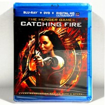 The Hunger Games: Catching Fire (Blu-ray/DVD, 2013, Inc. Digital) Brand New !  - £4.63 GBP