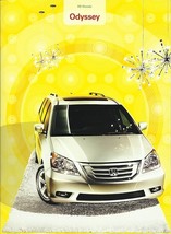 2009 Honda ODYSSEY sales brochure catalog 09 US Touring - £4.78 GBP
