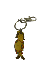 Vintage Roy Cubby Brown Colour Character Metal Keyring - $9.41