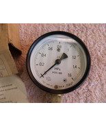 VINTAGE  SOVIET USSR RUSSIAN GENERAL PURPOSE  INDUSTRIAL PRESSURE GAUGE ... - $30.63