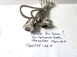 Belkin Pro Series Optimum Data Transfer Cable F2N025-06-T 14 pin Male to... - $54.66 MXN