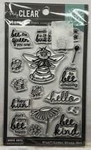 Hero Arts Queen Bee Clear Cling Photopolymer Stamps 17 PC NIP - $8.50