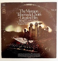 Mormon Tabernacle Choir Greatest Hits Vol 2 1968 Vinyl Record 12&quot; VRE2 - £7.99 GBP