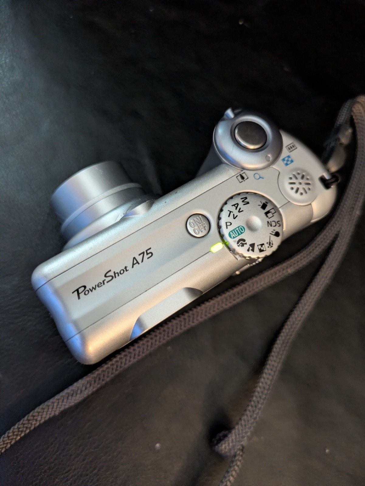 Canon PowerShot A75 3.2MP Numérique Caméra Argent Fonctionne 3x Zoom Optique Item image 6