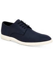 Calvin Klein Mens Theon Ballistic Nylon Oxfords Color Blue Size 9.5 - £77.13 GBP