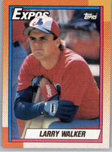 1990 Topps 757 Larry Walker  Montreal Expos - £7.07 GBP