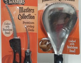 Pumpkin Masters Master Collection Carving Tools- Premium Scoop &amp; Carving Saw - £15.86 GBP