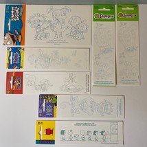 Vintage Sandylion Sticker Designs Coloring Scene Backings Rugrats Disney Snoopy+ - £7.85 GBP