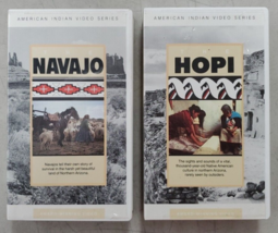 Telllens Native American Indian Video Series x2 Navajo Hopi VHS - £11.47 GBP