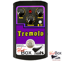 Hot Box Pedals Canada HB-TR TREMOLO Analog Tremolo Guitar Effect Pedal True Bypa - £43.83 GBP