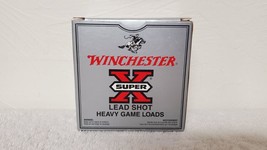 WINCHESTER Super X Lead Shot Heavy Game Load 12 Gauge 8 Shot Empty Box ONLY - £4.58 GBP