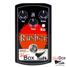 Hot Box Pedals Canada HB-RS RUSHER Analog Distortion Guitar Effect Pedal... - $55.00