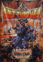 BOLT THROWER Realm of Chaos FLAG CLOTH POSTER CD Death Metal - $20.00