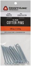 CountyLine 22KITA139 Straight Cotter Pins 1/8 inch x 1 1/2 inch Steel - $10.28