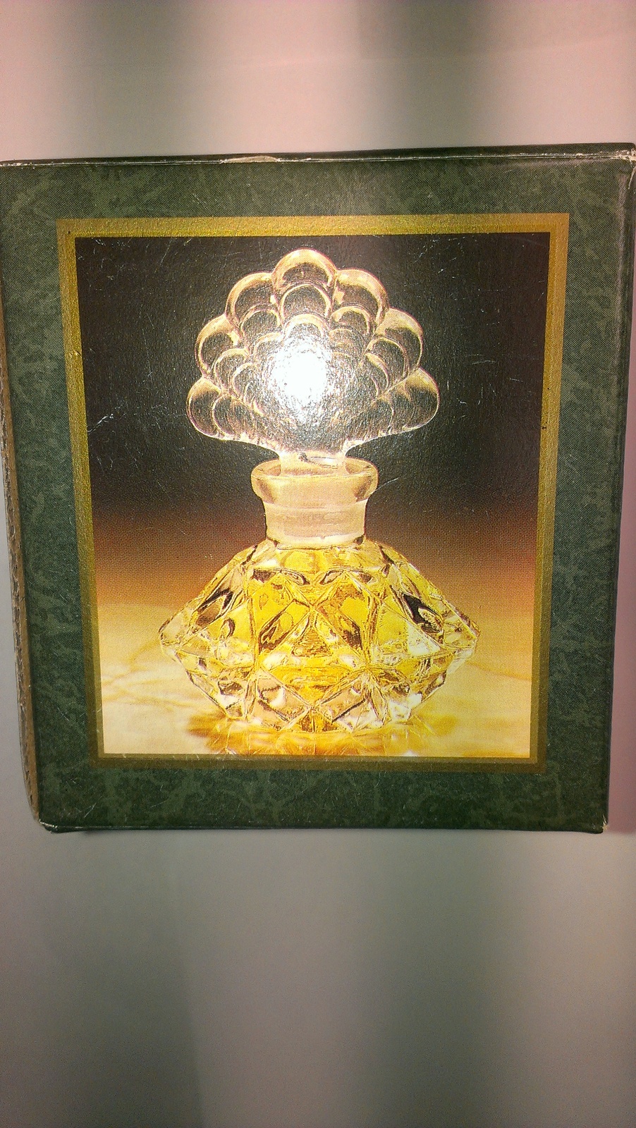 Primary image for An Elegant "Crystal Clear" Hand Cut Crystal Perfume Bottle, 24% Lead, 4" Heigh, 