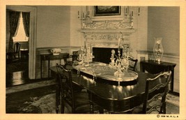 Dining Room George Washington Mount Vernon-VINTAGE Postcard BK53 - £2.37 GBP