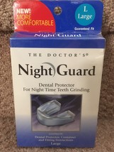 The Doctor&#39;s Night Guard Dental Protector for Night Time Teeth Grinding LARGE - £23.98 GBP