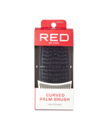 RED BY KISS CURVED PALM HARD BRUSH 100% NATURAL BOAR BRISTLES #BORI01 - £2.82 GBP