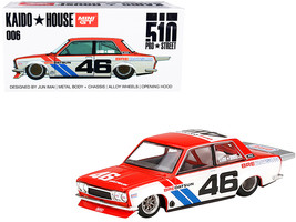 Datsun 510 Pro Street Version 2 #46 &quot;BRE&quot; Red and White (Designed by Jun Imai) &quot; - £23.16 GBP