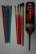 5 Royal Fine Sable + 1 Liquitex + 7 Other Art Artist Project Paint Brushes New + - £12.02 GBP