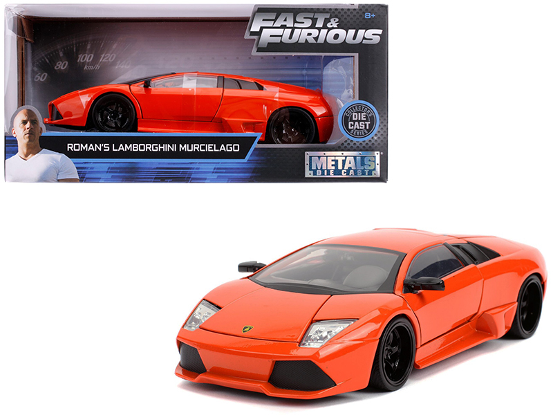 Roman's Lamborghini Murcielago Orange "Fast & Furious" Movie 1/24 Diecast Model  - $44.39