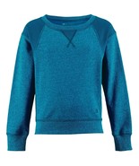 Champion Gear Girl Marilyn French Terry Pullover L/Sleeve Sweatshirt,Blu... - £15.51 GBP
