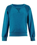 Champion Gear Girl Marilyn French Terry Pullover L/Sleeve Sweatshirt,Blu... - $373.57 MXN