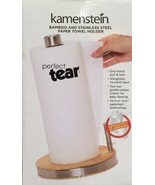 Kamenstein Perfect Tear Bamboo and Stainless Steel Paper Towel Holder - €15,44 EUR