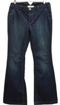 Canyon River Blues Women&#39;s size 6 Slim Flare Blue Jeans Dark Wash 33 x 33 - $19.79