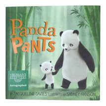 Panda Pants By Jacqueline Davis Author Autographed Signed Picture Book HCDJ - £18.27 GBP