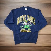 NOTRE DAME Vintage 90's TNT Crewneck Sweatshirt Mens Sz Medium USA Made ... - $57.42
