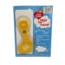 VINTAGE 1980 CARE BEARS TAGS FOR TRAVEL YELLOW LUGGAGE TAG NEW SEALED - $857.01 MXN