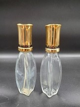 Lot of 2 Guerlain Charmade Glass Gold Tone Spray Perfume Bottle Empty 1.... - €15,56 EUR