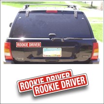 2X Magnet magnetic Sign ROOKIE DRIVER student training drivers education... - $24.93