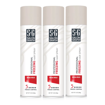 (3 PK) Salon Grafix Mega Hold Professional Freezing Hair Spray,10 Oz  - £29.71 GBP